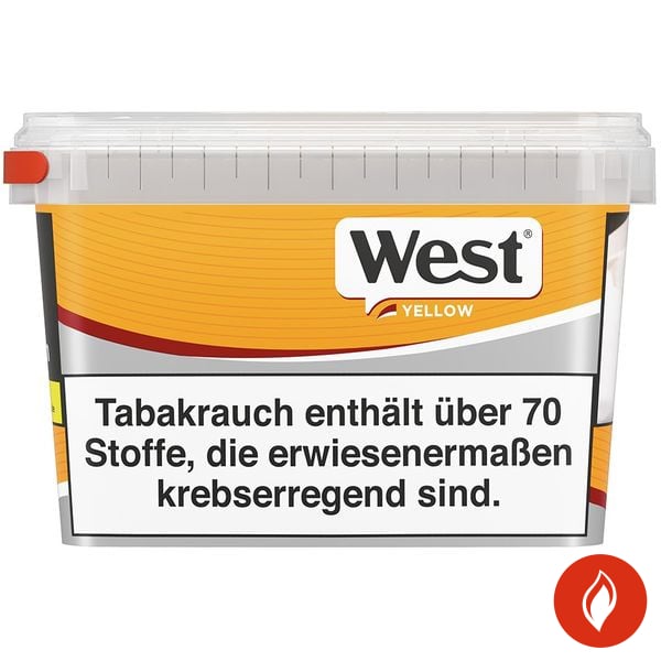 West Yellow Volumentabak Eimer Small