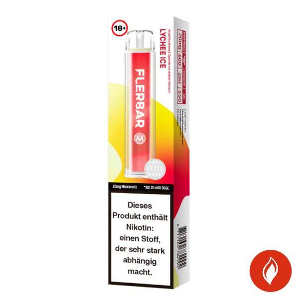 Flerbar Lychee Ice 20mg Einweg E-Zigarette