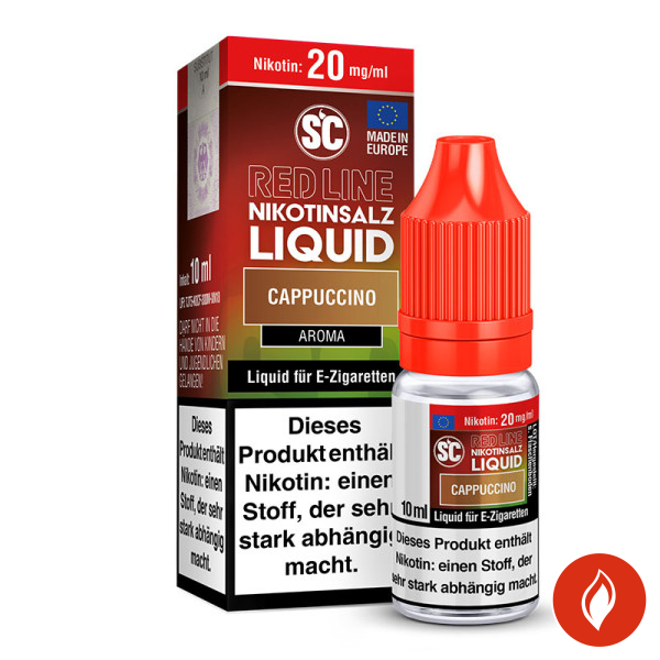 SC Red Line Cappuccino Nikotinsalz Liquid 20mg