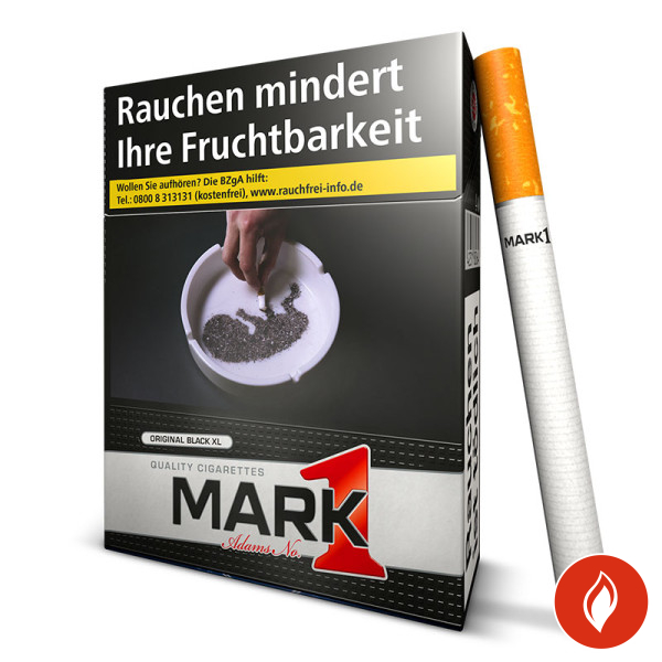 Mark Adams No 1 Black Big Pack Zigaretten Stange