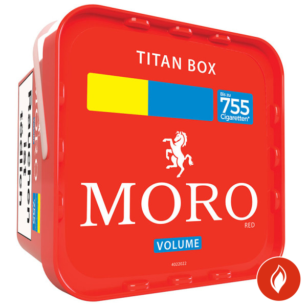 Moro Red Titan Volumentabak Eimer