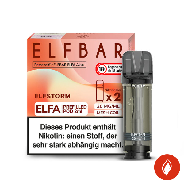 Elfbar Elfa Pods Elfstorm - 20mg Nikotin