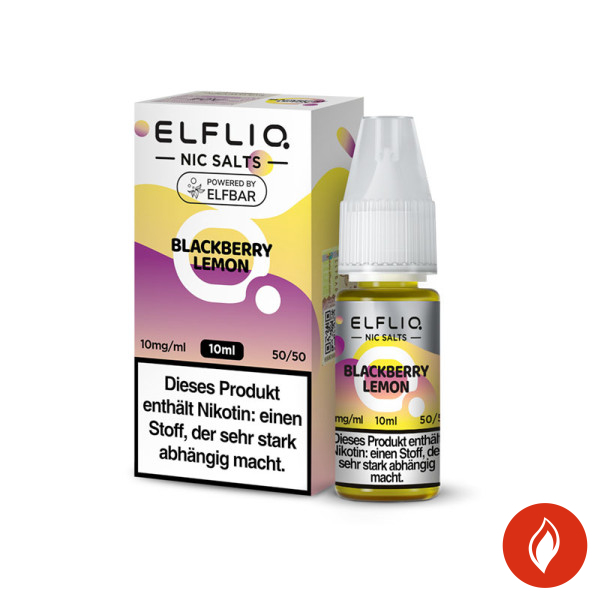 Elfbar Elfliq Blackberry Lemon 10mg Nikotinsalz