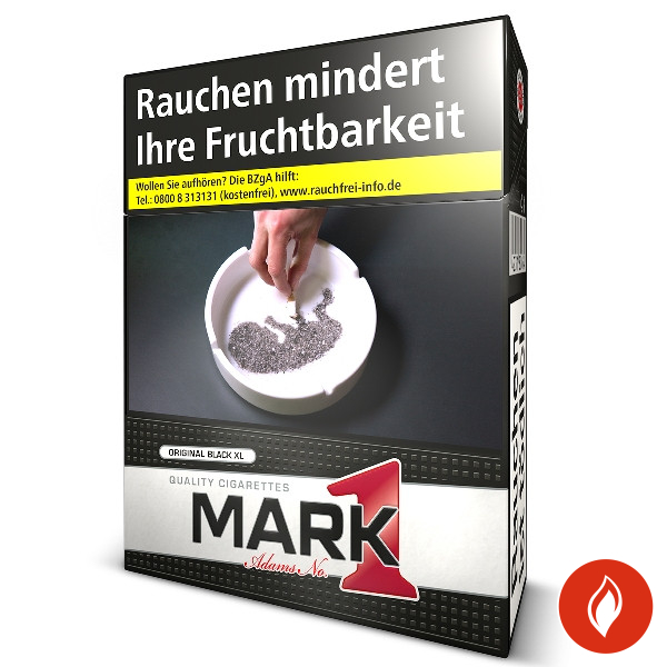 Mark Adams No 1 Black Big Pack Zigaretten Stange