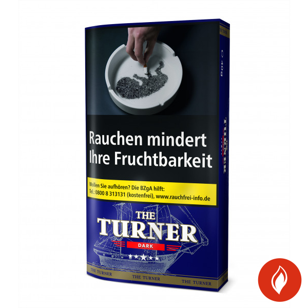 The Turner Dark Tabak Pouch Gebinde