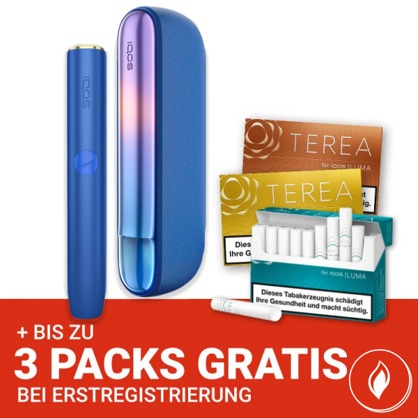 IQOS Iluma Stardrift Limited Edition + Gratispackungen