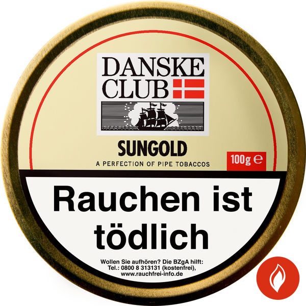 Danske Club Sungold Pfeifentabak Dose