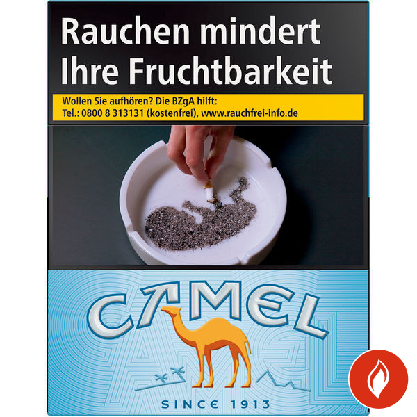 Camel Blue XXL Zigaretten Schachtel