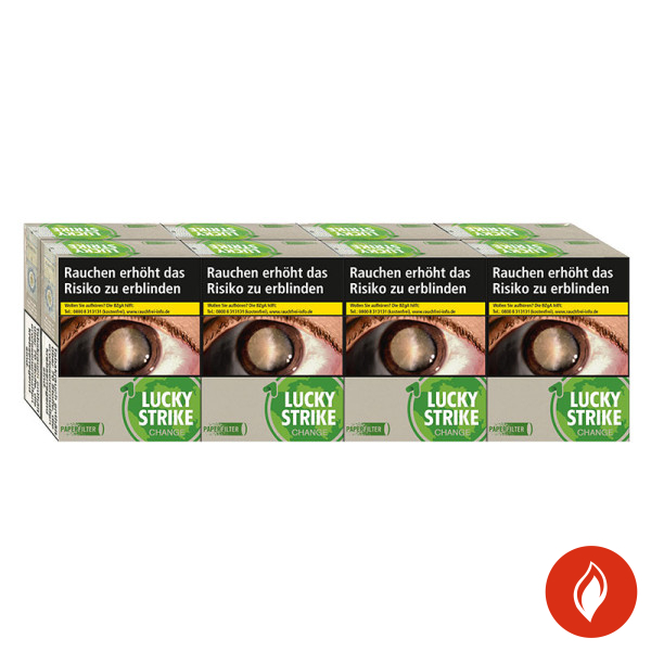 Lucky Strike Change Green Big Pack Zigaretten Stange