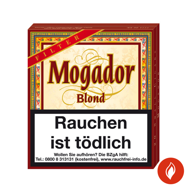 Mogador Blond Filterzigarillos 20er Schachtel