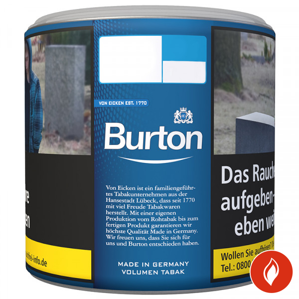 Burton Blue Volumentabak Small Dose