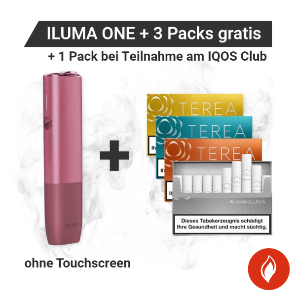 IQOS Iluma One Sunset Red + gratis TEREA Sticks bei Registrierung