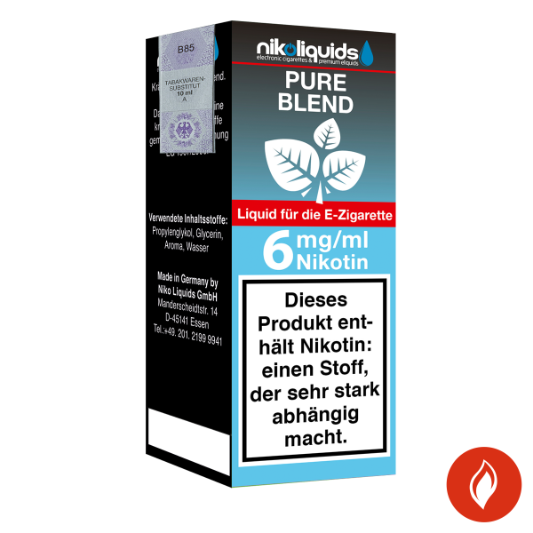 E-Liquid Nikoliquids Pure Blend 8 mg 70 Pg 30 Vg