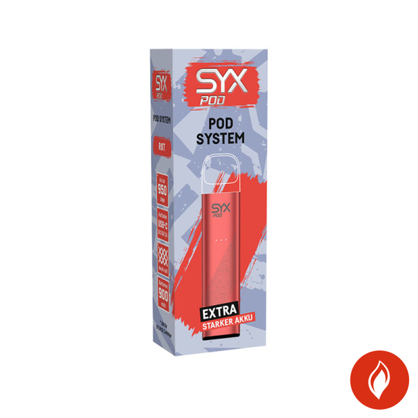 Syx Pod Rot E-Zigarette