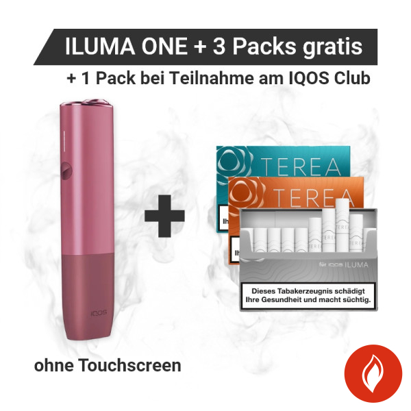 IQOS Iluma One Sunset Red + gratis TEREA Sticks bei Registrierung