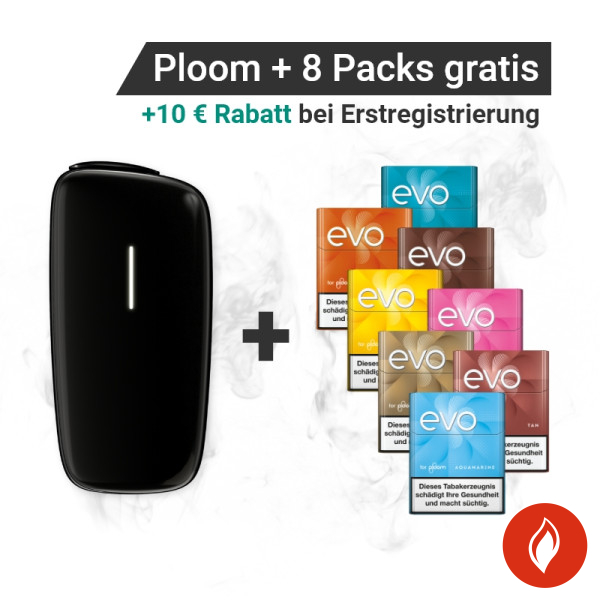 Ploom X Grey Slate + gratis evo Sticks bei Registrierung