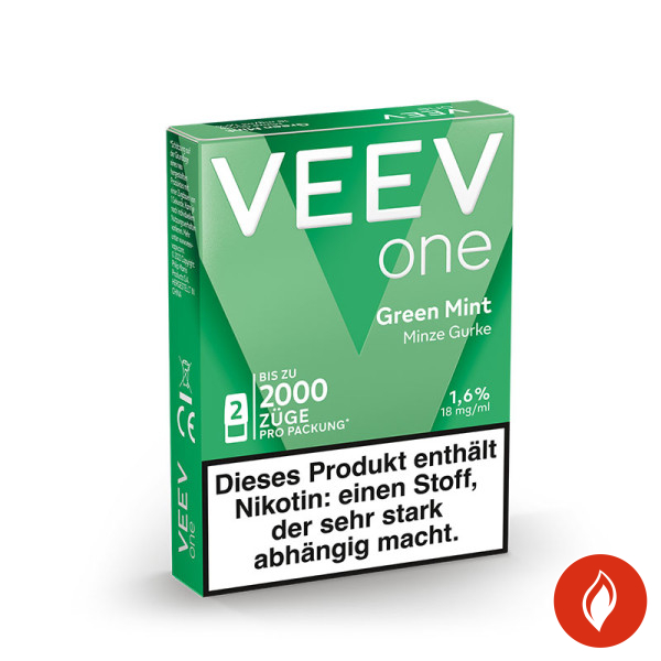 Veev One Green Mint 18mg Prefilled Pods