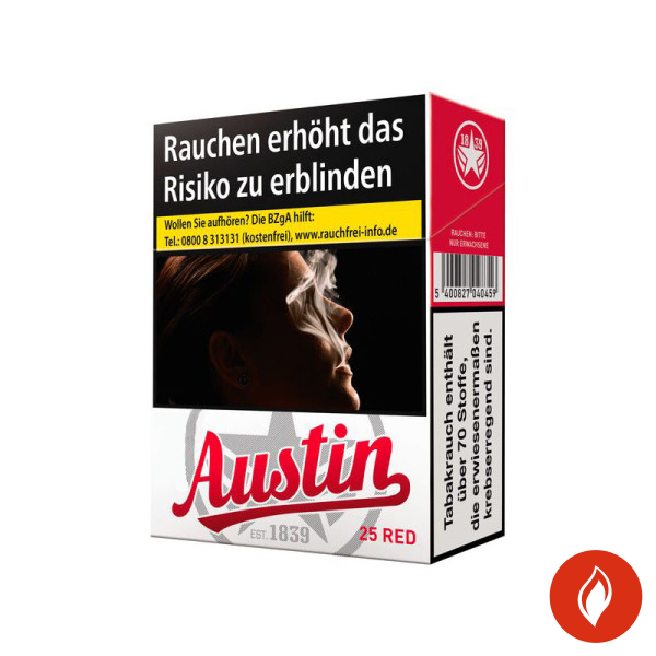 Austin Red Giga Pack Zigaretten Stange