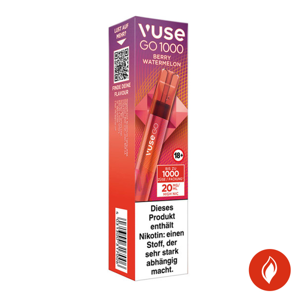 Vuse Go 1000 Berry Watermelon 20mg Einweg E-Zigarette