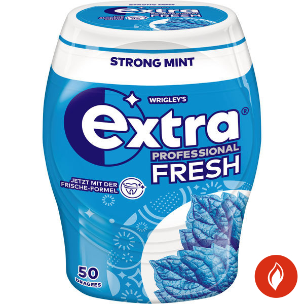 Wrigley's Extra Professional Fresh Strong Mint ohne Zucker Dose