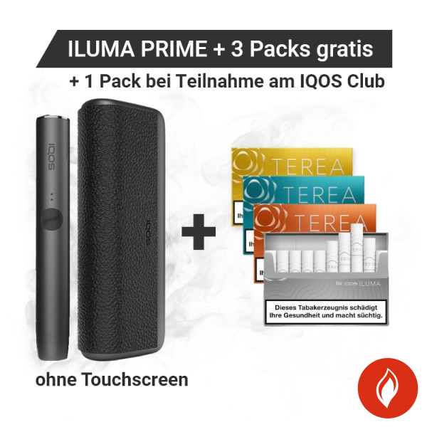 IQOS Iluma Prime Obsidian Black + gratis TEREA Sticks bei Registrierung