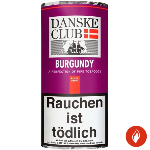 Danske Club Burgundy Pfeifentabak Päckchen