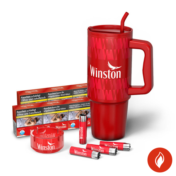 Winston Red 6XL Trinkbecher Aktion