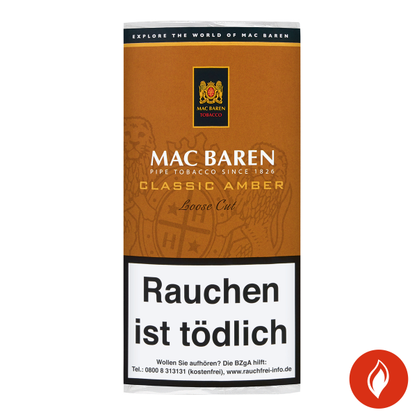 Mac Baren Classic Amber Pfeifentabak Pouch