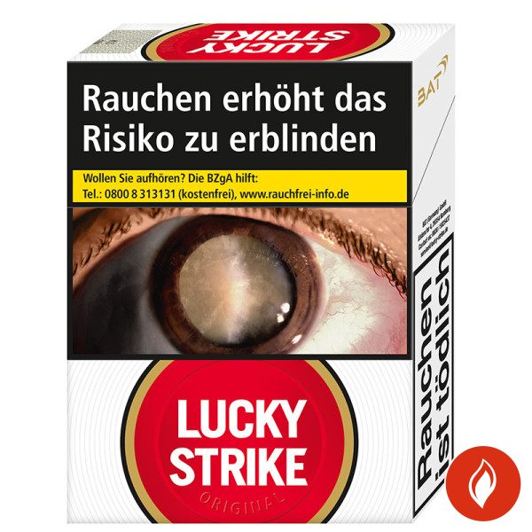 Lucky Strike Red Giga Zigaretten Schachtel