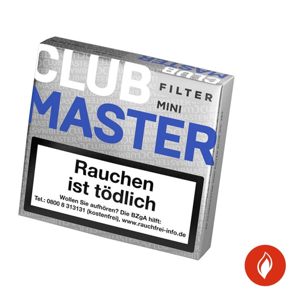 Clubmaster Mini Filter Blue Zigarillos 20er Schachtel
