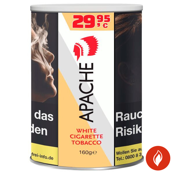 Apache White Zigarettentabak Dose