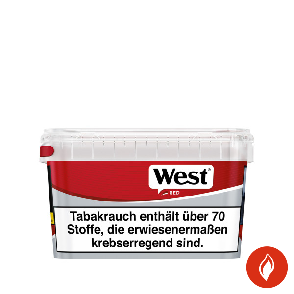 West Red Mega Volumentabak Box