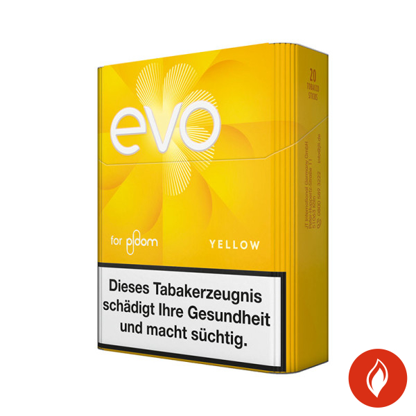 Evo Sticks Yellow Schachtel
