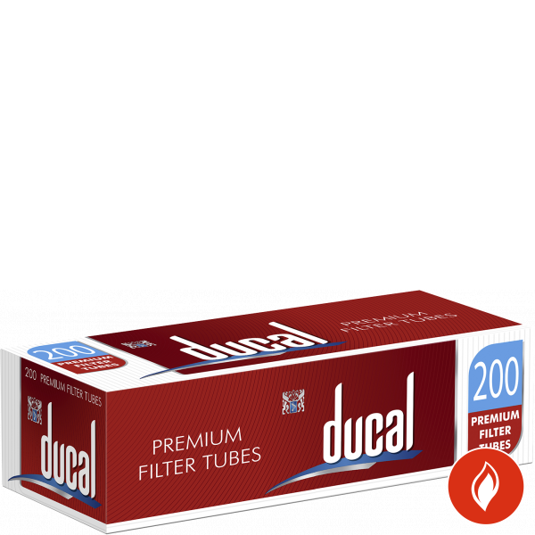 Ducal Filterhülsen King Size 200 Stück Packung