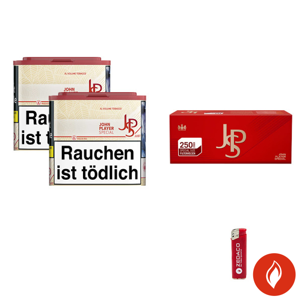 JPS Volumentabak Just Red S Dose Aktion Small Extra Hülsen