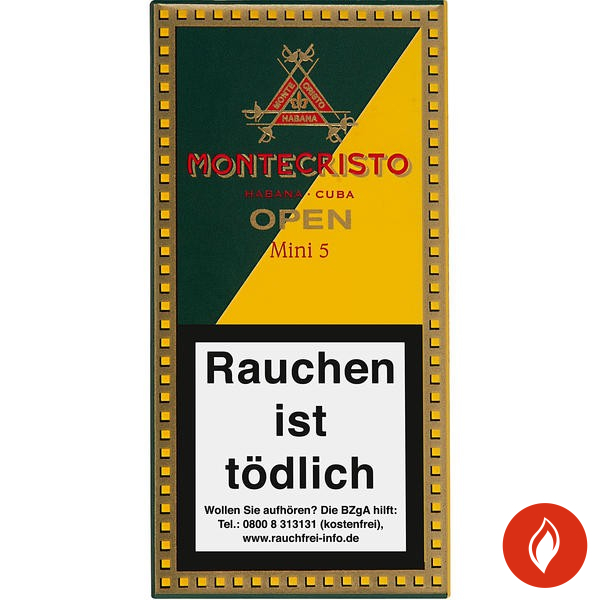 Montecristo Open Mini Zigarillos 5er Schachtel