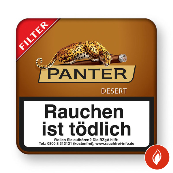 Panter Desert Filter Zigarillos 20er Schachtel
