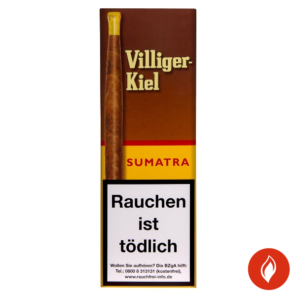 Villiger Kiel Sumatra Zigarillos Schachtel