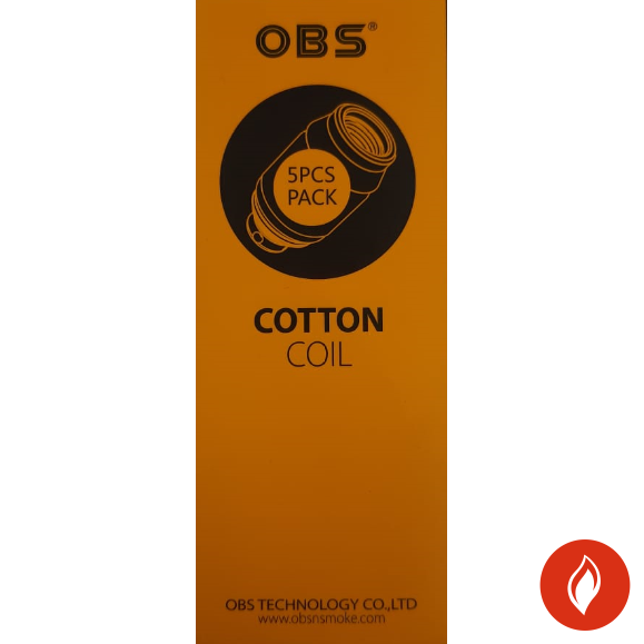 E-Clearomizercoil OBS Cotton Coil 0,6 Ohm
