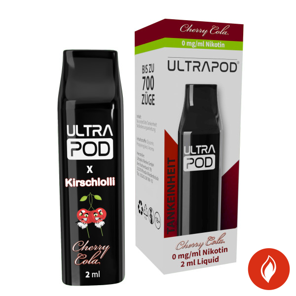 Ultrabio Ultrapod Cherry Cola 0mg Liquidpod