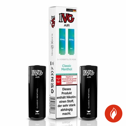 IVG Air Classic Menthol 20mg Prefilled Pods