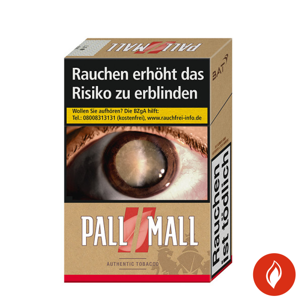 Pall Mall Authentic Red OP Zigaretten Schachtel