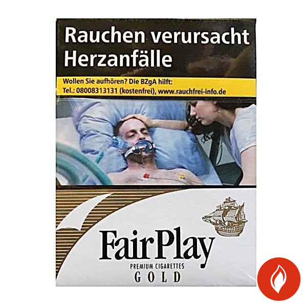 Fair Play Gold Maxi Zigaretten Stange