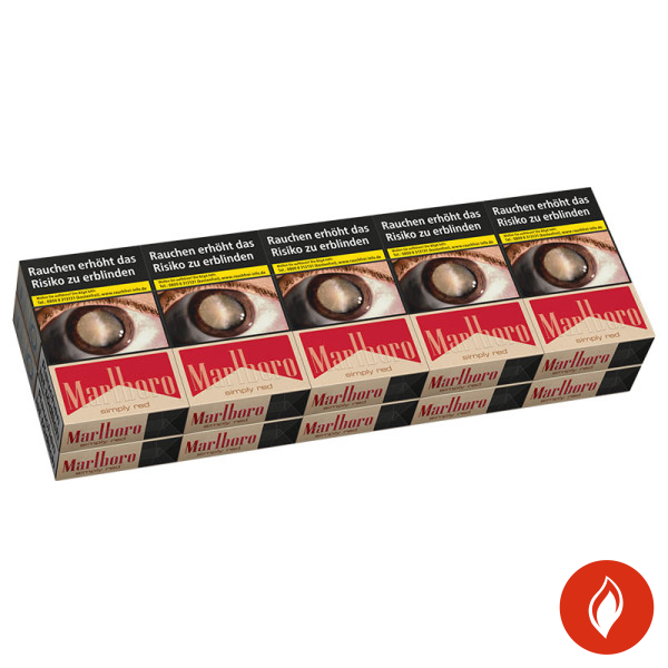 Marlboro Simply Red Original Pack Zigaretten Stange