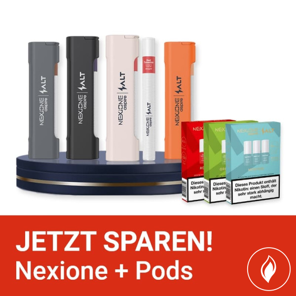 Nexione Salt Device + Pod Aktion