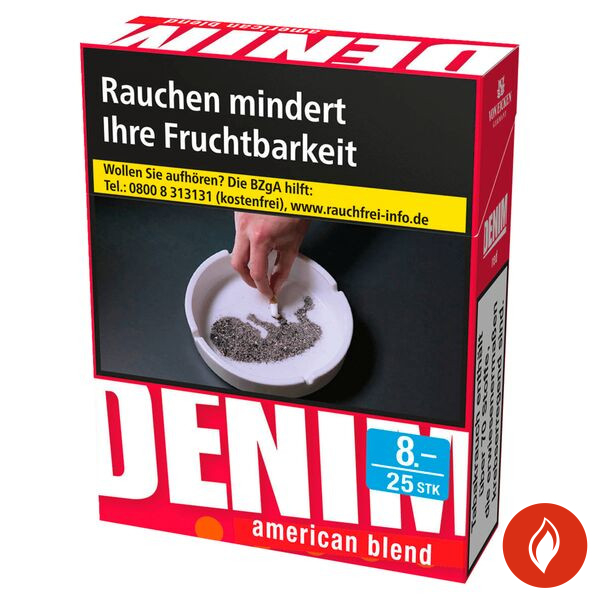Denim Red XL Zigaretten Stange