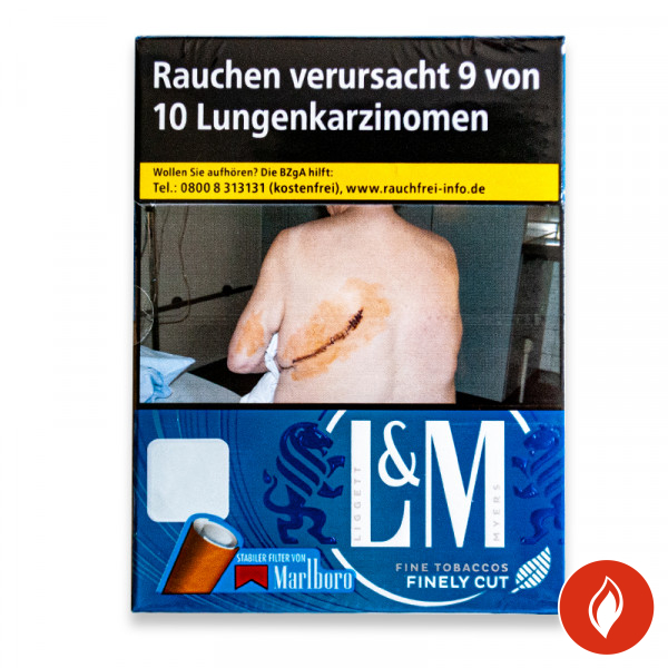 L&M Blue OP Zigaretten Stange