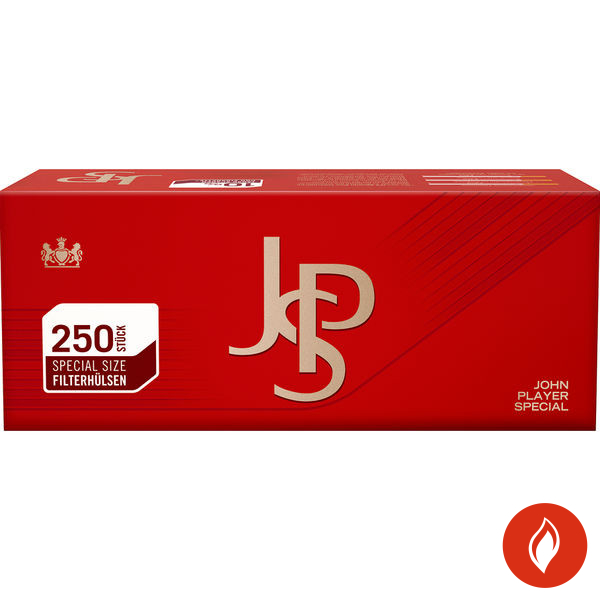 JPS Red Special Size Filterhülsen 250 Stück Packung reduziert