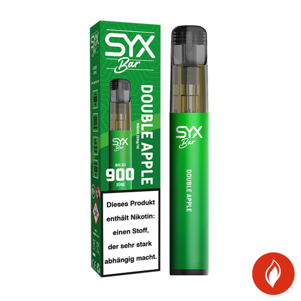 Syx Bar Double Apple 20mg Einweg E-Zigarette