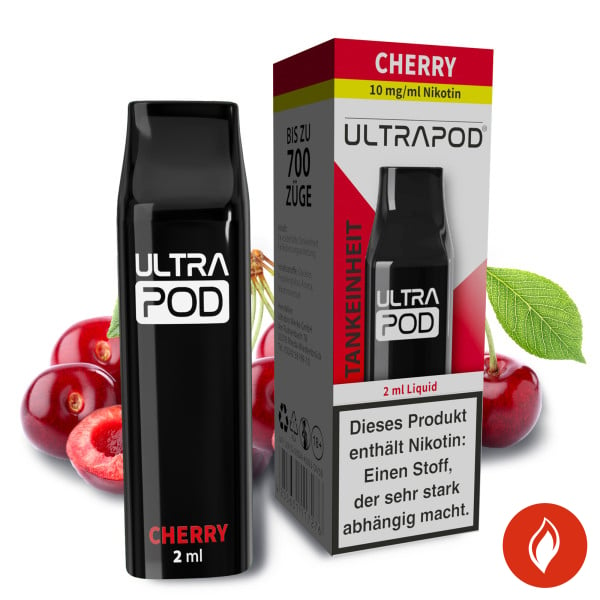 Ultrabio Ultrapod Cherry 10mg Liquidpod